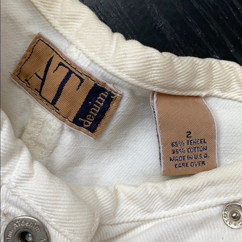 Ann Taylor Ivory Denim - Picture 2 of 4